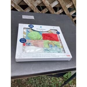 KIDS PREFERRED Beatrix Potter Peter Rabbit On The Go Activity Blanky Toy Easter